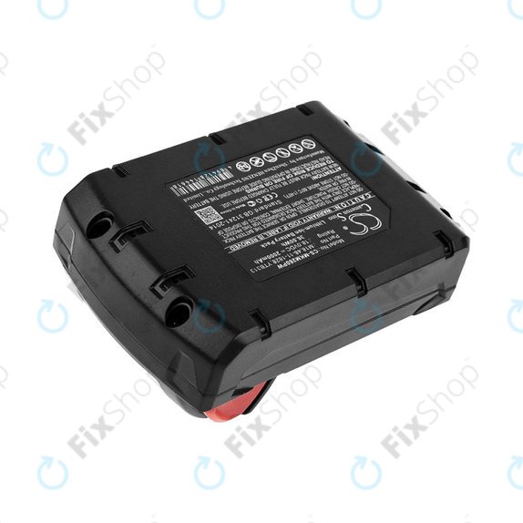 Battery for Milwaukee, Atlas Copco, Berner, 2000mAh, Li-Ion, 18V, M18, HQ