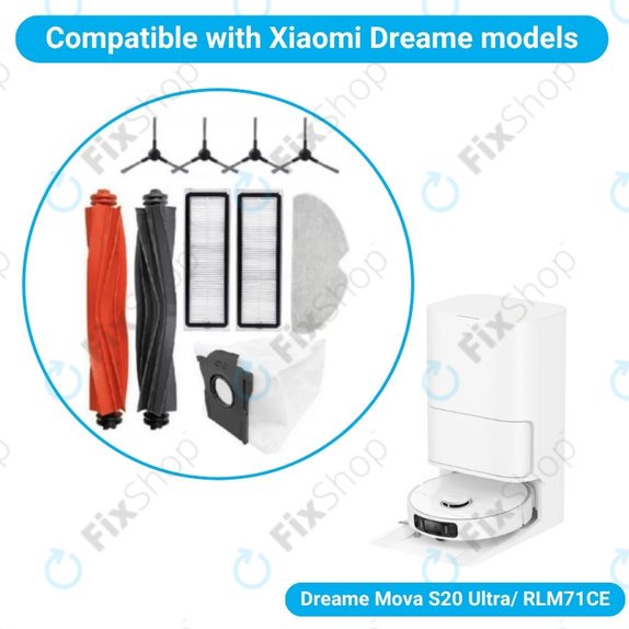 Xiaomi Dreame Mova S20 Ultra, RLM71CE - Complete set
