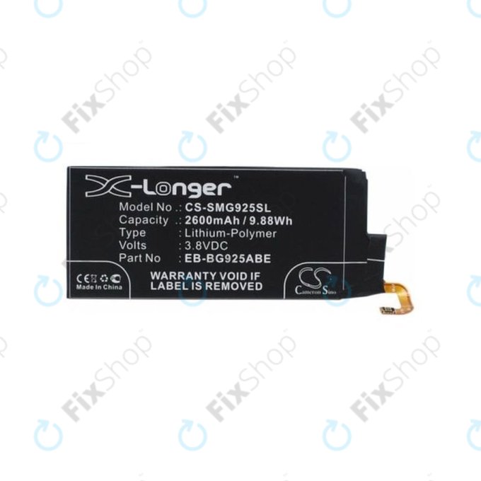 Samsung Galaxy S6 Edge G925F - Battery EB-BG925ABE 2600mAh HQ