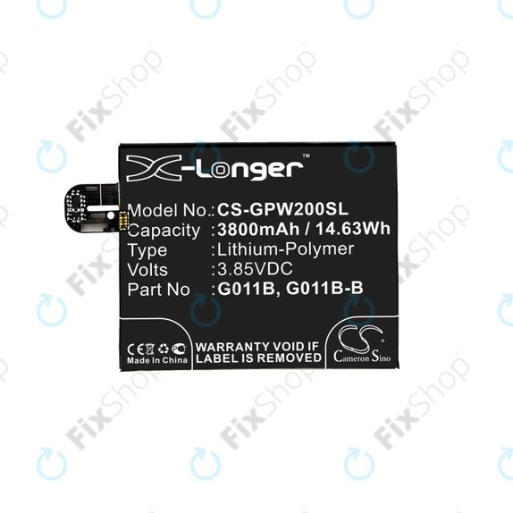 Google Pixel 2 XL G011C - Battery G011B 3800mAh HQ