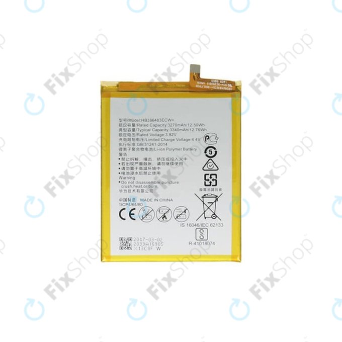 Huawei Honor 6X (BLN-L21) - Battery HB386483ECW 3340mAh