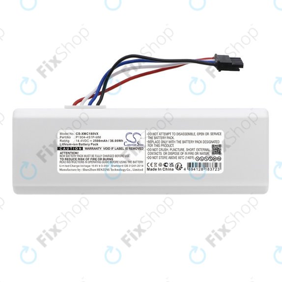 Xiaomi Dreame MC1808, Roborock 1C - Battery P1904-4S1P-MM Li-Ion 14.4V 2500mAh HQ