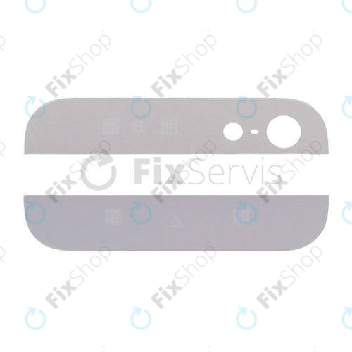 Apple iPhone 5 - Back Glass Strips (White)