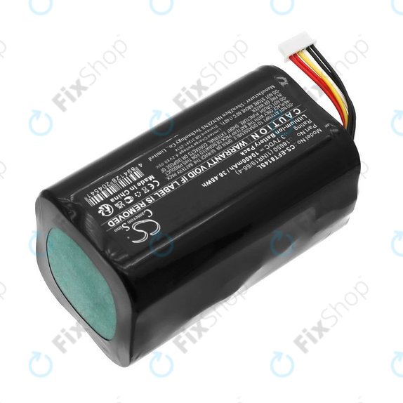 Battery for Eufy Cam 2 Pro, T8140r, 10400mAh, Li-Ion, 3.7V, 18650 (1INR19/66-4), HQ