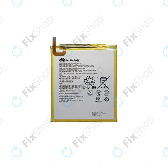 Huawei MediaPad T5 10.1, M5 8.4, MatePad T8, T10, T10s - Battery HB2899C0ECW-C 5100mAh - 24022744, 24022236 Genuine Service Pack