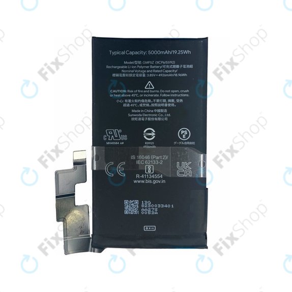 Google Pixel 7 Pro - Battery GMF5Z 5000mAh