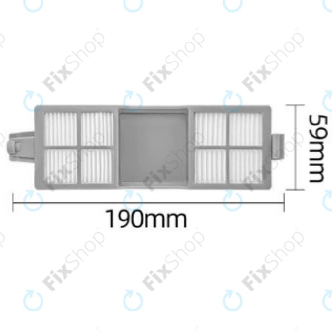 Dust Filter, 2pcs for iRobot Roomba 205 Dust Compactor, Dust Compactor Combo