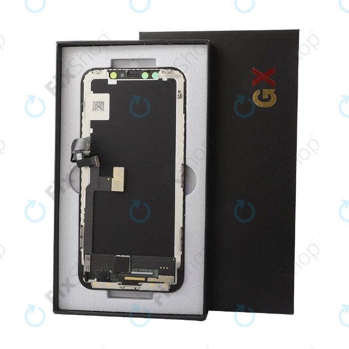 Display Hard OLED for iPhone X, Touch Screen with Frame, FixPremium