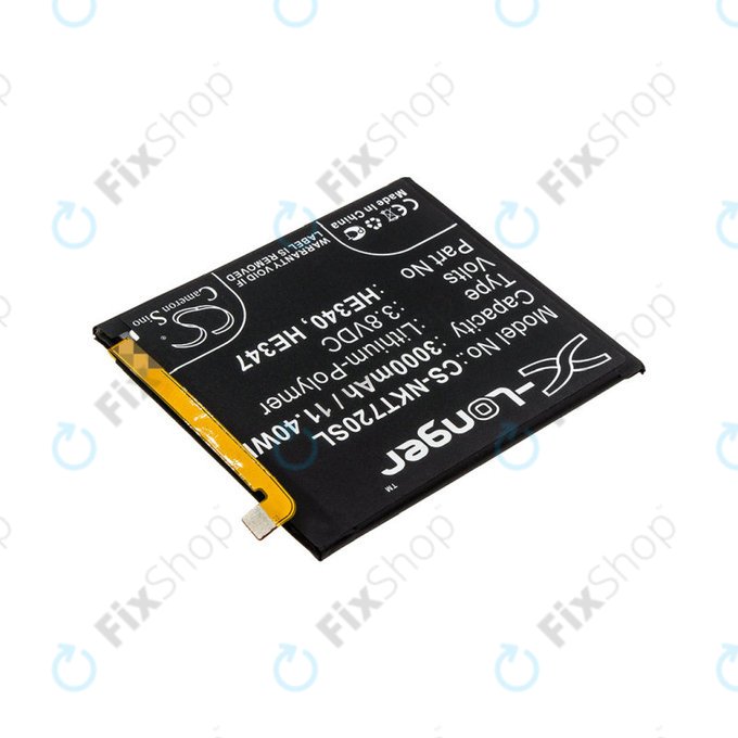 Battery for Nokia 7.1, 3000mAh, Li-Pol, 3.8 V, HE340, HQ