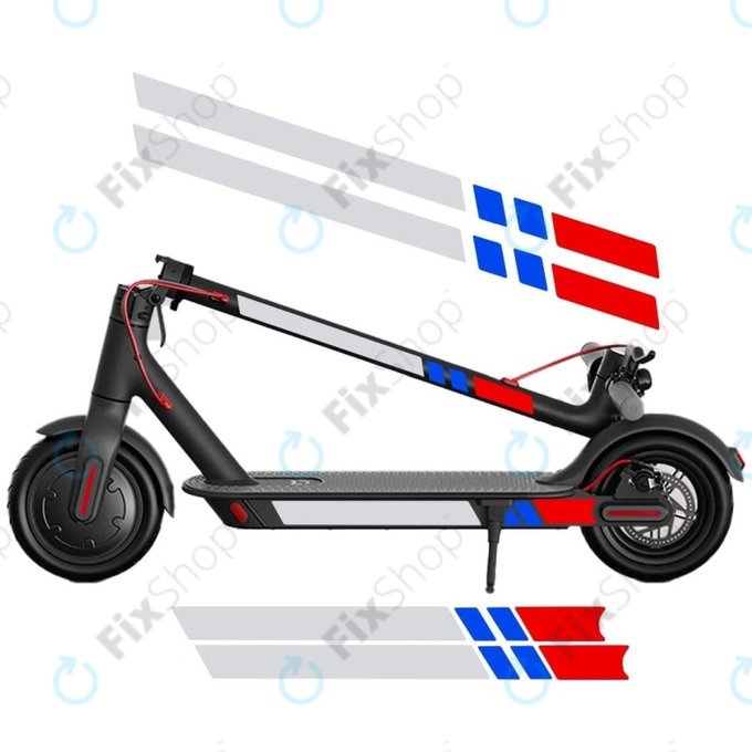 Xiaomi Mi Electric Scooter 1S, 2 M365, Essential, Pro, Pro 2 - Reflective Stickers (A)