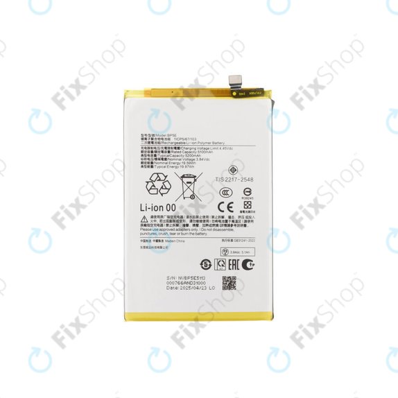 Xiaomi Redmi A5 4G - Battery BP5E 5200mAh