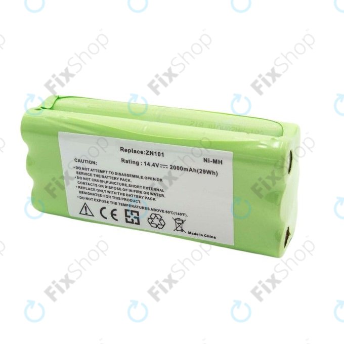 Ecovacs Dibea ZN101, K6, L6, Dirt Devil - Battery 0606004 Ni-MH 14.4V 2000mAh