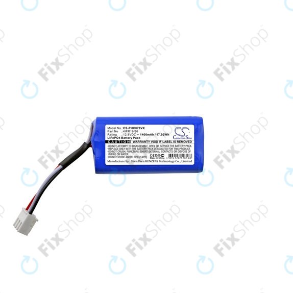 Severin Chill RB7022, RB7025, RB-7025, RB7720 - Battery 4404048 LiFePO4 12.8V 1400mAh HQ