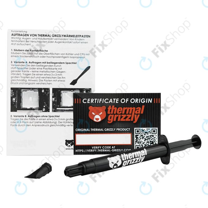 Thermal Paste 1.5ml/3.9g, Thermal Grizzly Aeronaut