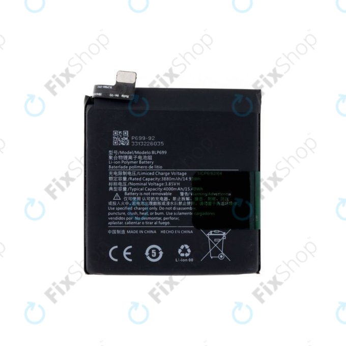 OnePlus 7 Pro - Battery BLP699 4000mAh
