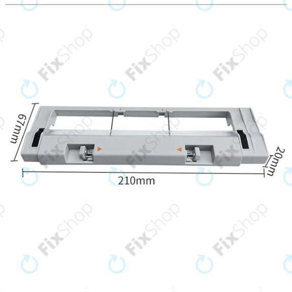 Xiaomi Mi Robot Vacuum Mop (Mijia 1C), 2 (Mijia 2C), 2 Pro+ (Mijia 1T) - Main Brush Cover (Silver)