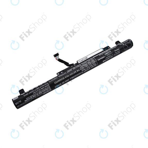 Battery for Lenovo Flex 2 14, 15, 4400mAh, Li-Ion, 7.4V, L13M4A61, HQ