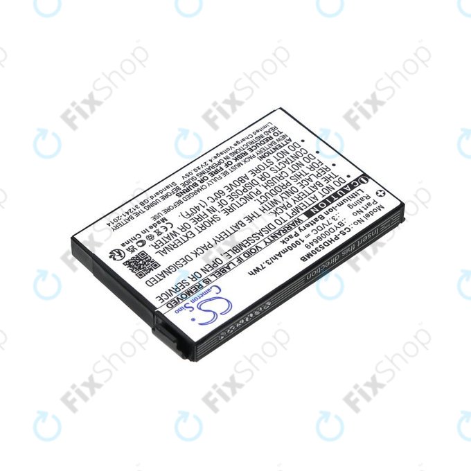 Battery for Philips Avent Eco SCD535 DECT, 1000mAh, Li-Ion, 3.7V, BYD001743, HQ