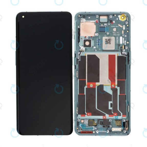 OnePlus 10 Pro NE2210 NE221 - LCD Display + Touch Screen + Frame (Emerald Forest) OLED