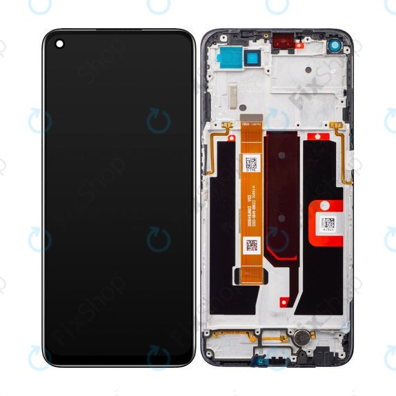 Oppo A54 5G, A74 5G - LCD Display + Touch Screen + Frame (Fluid Black) TFT