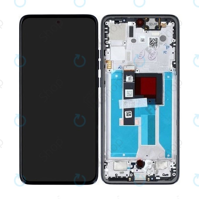 Motorola Edge 50 Neo - LCD Display + Touch Screen + Frame (Grisaille) - 5D68C28683 Genuine Service Pack