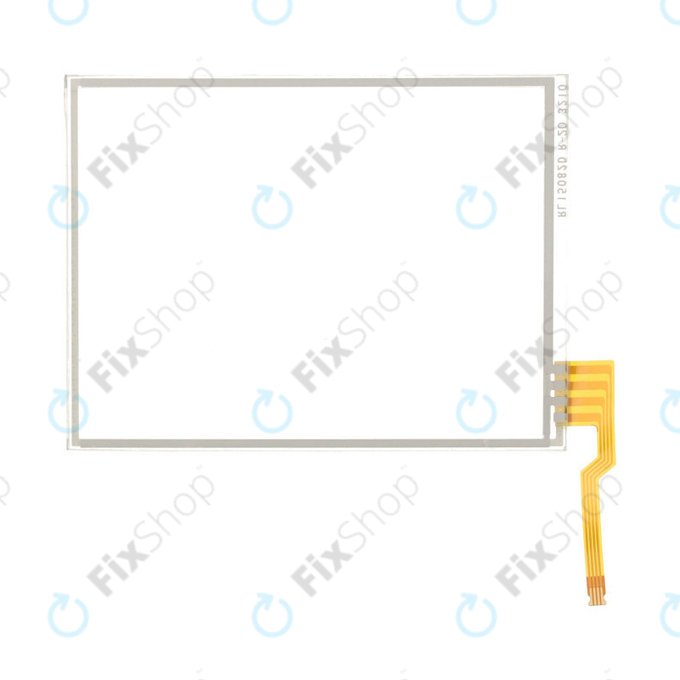 Touch screen glass (Black) for Nintendo 2DS