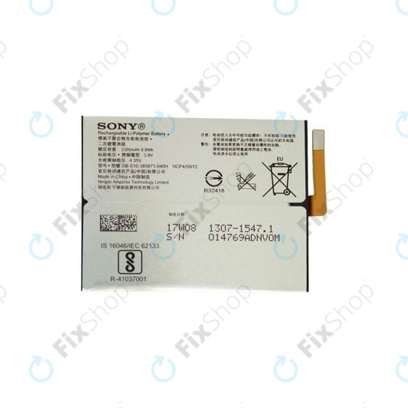 Sony Xperia XA1 G3121 - Battery LIP1635ERPCS 2300mAh - 1307-1547 Genuine Service Pack