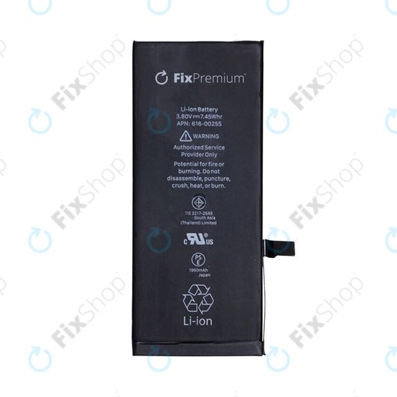 Battery for iPhone 7, 1960mAh, FixPremium