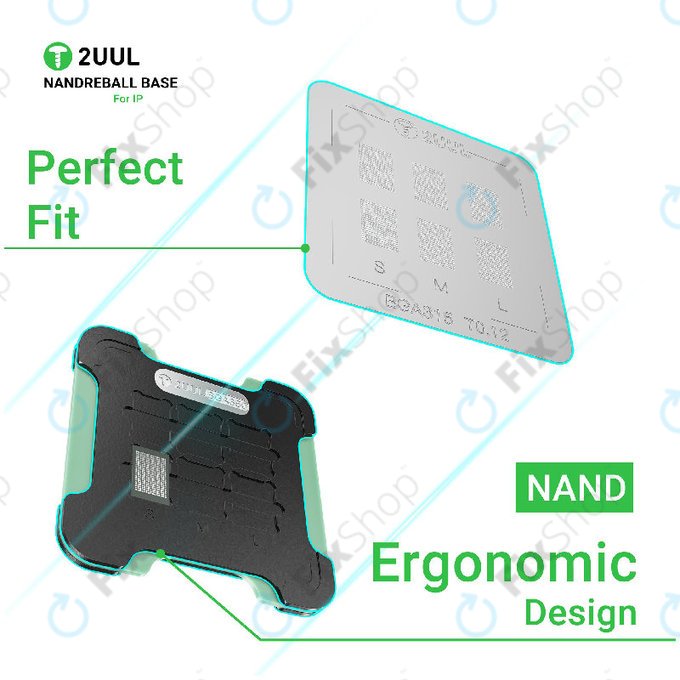 NAND Reball Base, Magnetic Dual-Sided, 2UUL BH16