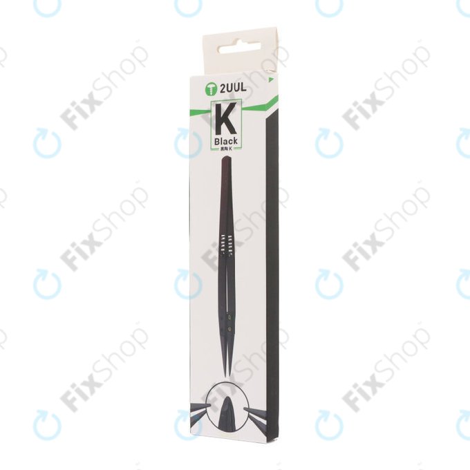 Tweezer, ESD-Safe Ceramic Flat Tip, 2UUL TW32