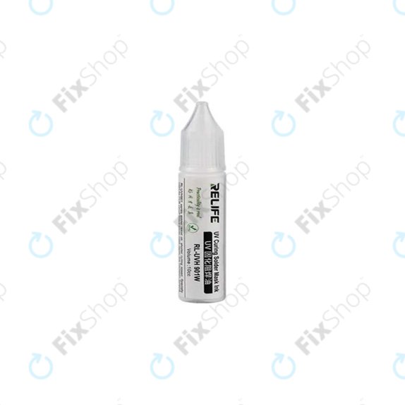 Relife RL-UVH901W - UV Curable Solder Mask - 10ml (White)