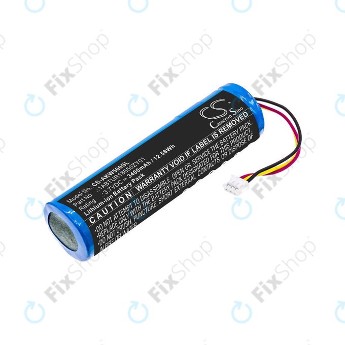 Battery for Akai 5000 Solo, Ewi 5000, 3400mAh, Li-Ion, 3.7V, 1ABTUR18650ZY01, HQ