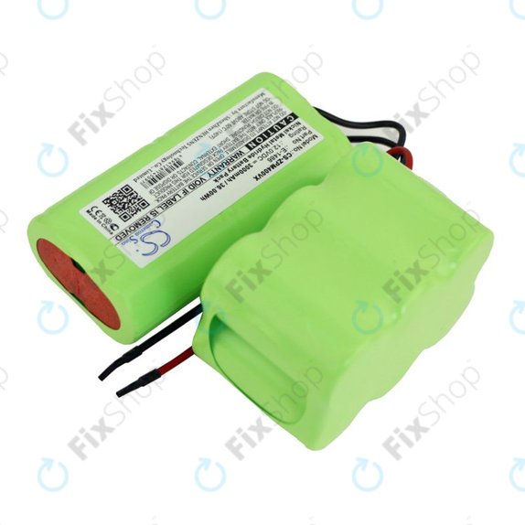 Battery for Zepter PWC 400 Turbohandy, 3000mAh, Ni-MH, 12V, E-1486, HQ