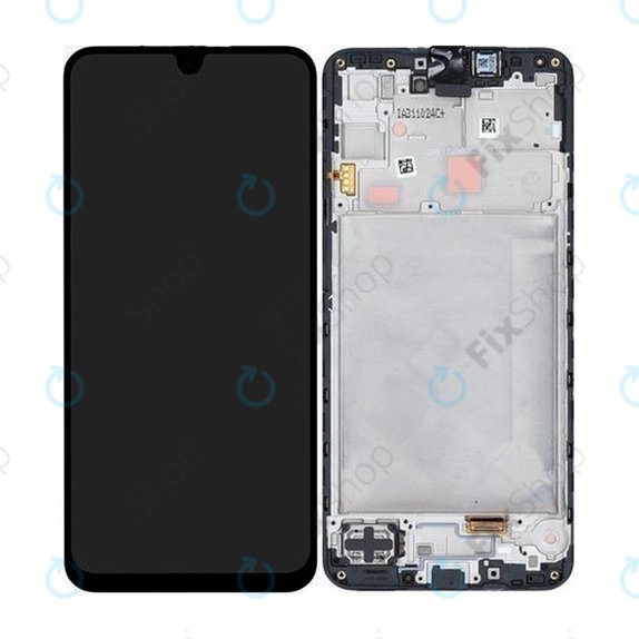 Display for Samsung A16 4G, Black, Touch Screen with Frame, GH82-36253A, Genuine Service Pack