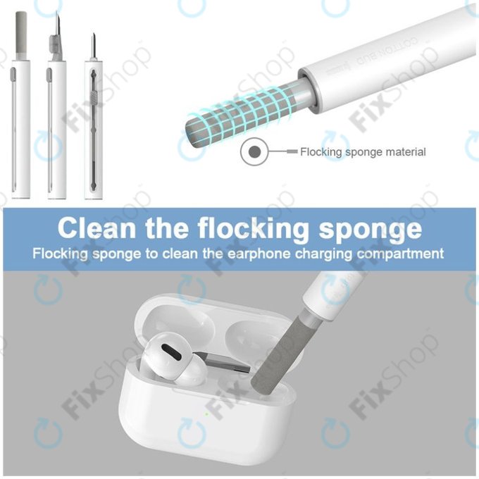 Cleaner Pen for Phone & Headphone Cleaning (White)