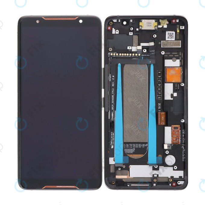 Display OLED for Asus ROG ZS600KL, Touch Screen with Frame