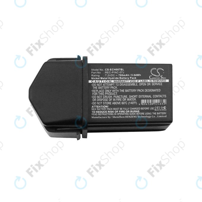 Battery for Elca CONTROL-0, 700mAh, Ni-MH, 7.2V, PINC 07MH, HQ