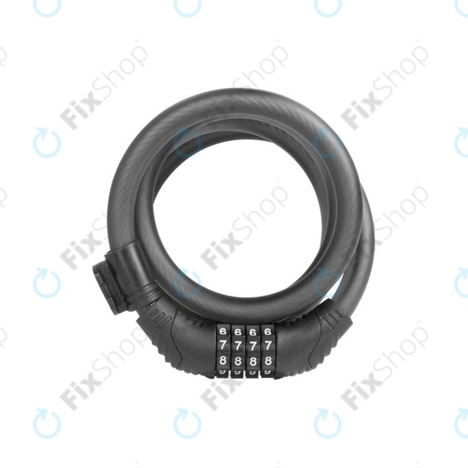 Segway Kickscooter P100SE, Ninebot ES1, ES2, ES4, E22, E25 - Combination Cable Lock
