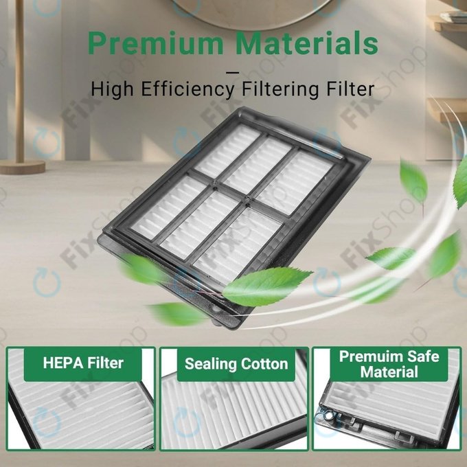 HEPA Filter, 2pcs for iRobot Roomba Plus 505, 507, 405, 4020
