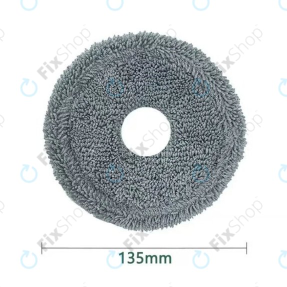 Mop Cloth, 2pcs, Washable for Xiaomi Robot Vacuum S40 Pro, 5, 5 Pro