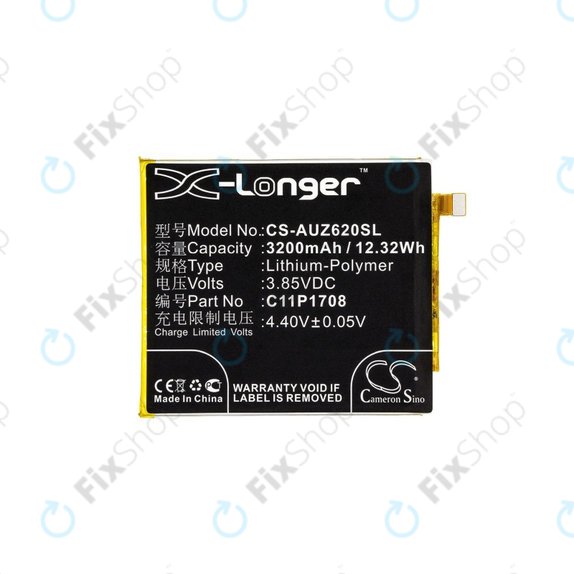 Asus Zenfone 5 ZE620KL, 5 A500CG - Battery C11P1708 3200mAh HQ