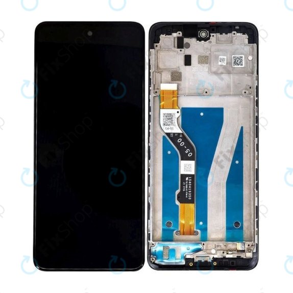 Motorola Moto G60 XT2135 - LCD Display + Touch Screen + Frame (Charcoal Gray) TFT