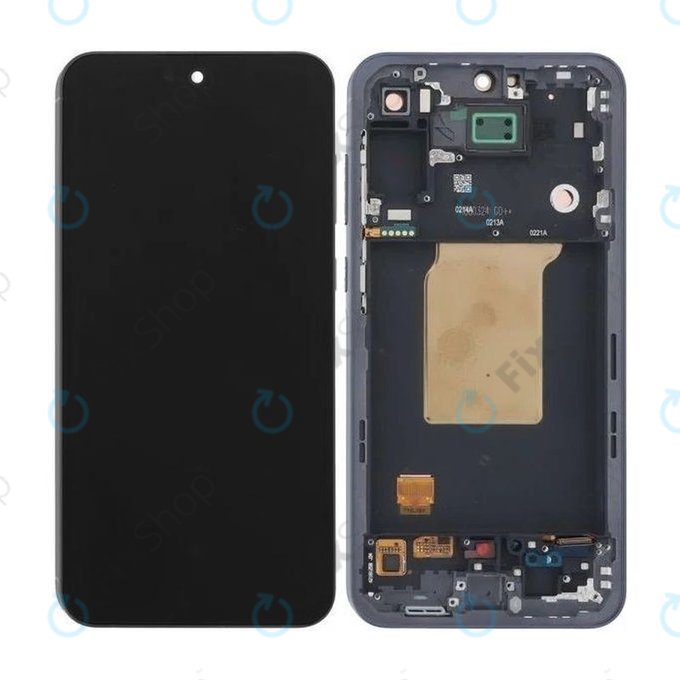 Samsung Galaxy A55 A556B - LCD Display + Touch Screen + Frame (Awesome Iceblue) TFT