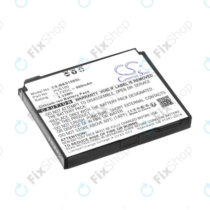 Battery for Becker HJS 100, HJS100, Li-Ion, 3.7V, 900mAh, HQ