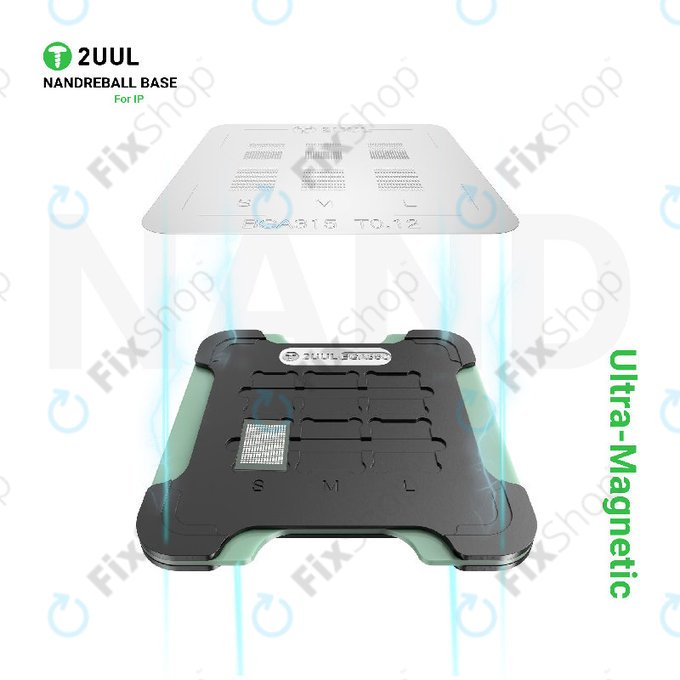 NAND Reball Base, Magnetic Dual-Sided, 2UUL BH16