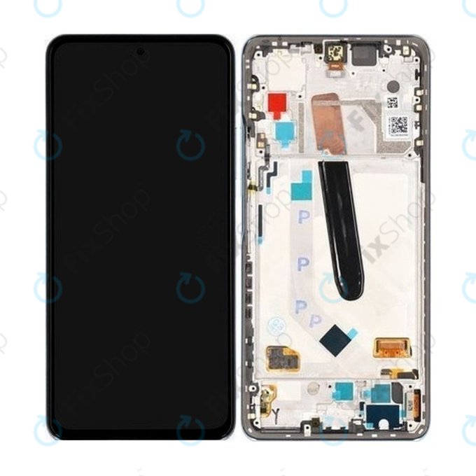 Xiaomi Poco F3 - LCD Display + Touch Screen + Frame (Blue) - 560004K11A00 Genuine Service Pack