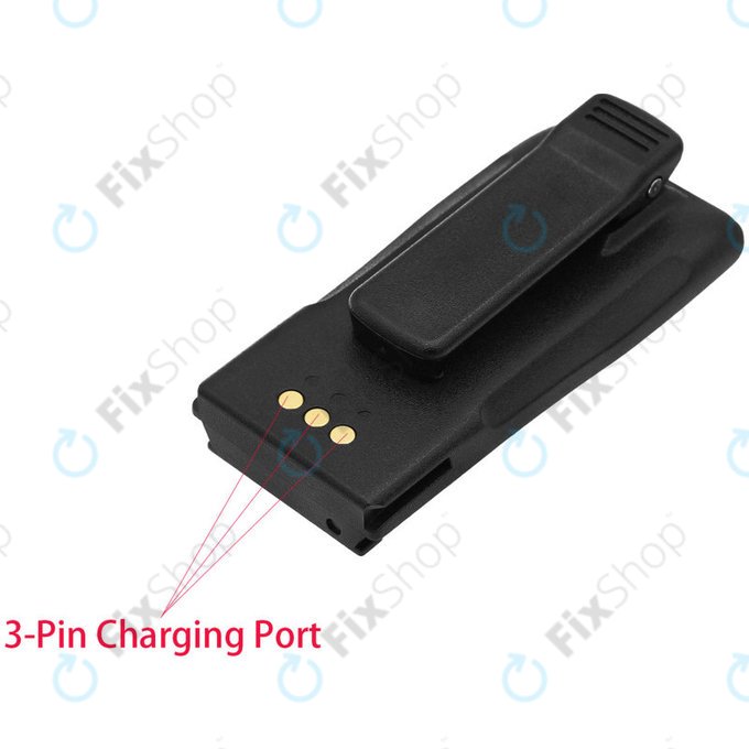 Battery for Motorola CP140, 150, 160, 200, DP1400, GP3188, 1800mAh, Li-Ion, 7.2V, NNTN4496, HQ