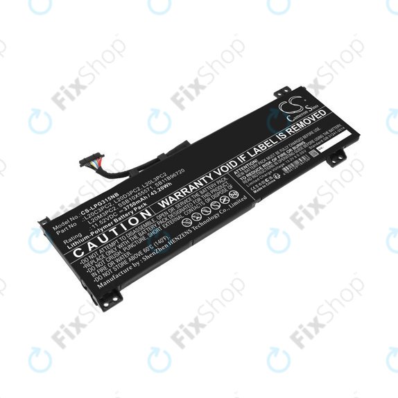 Battery for Lenovo IdeaPad Gaming 3, 3750mAh, Li-Pol, 11.52V, L20C3PC2, HQ