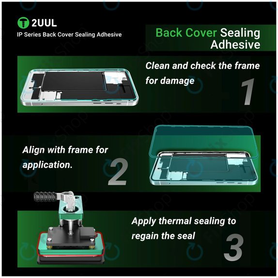 Sealing Back Glass Adhesive for iPhone 17 Air, 2UUL BA17A