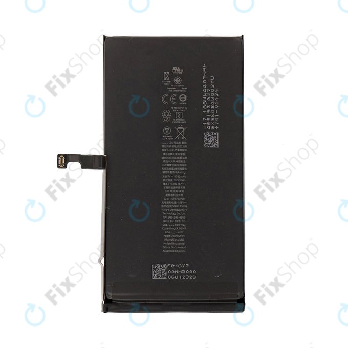 Battery for iPhone 15 Plus, 4383mAh, A3039, FixPremium